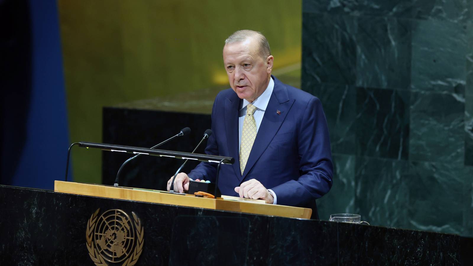 iletisim baskanligindan erdoganin bmde filistin konferansindaki konusmasina iliskin aciklama cumhurbaskanimizin konusturulmamasi soz konusu degildir 4CDNZMD3