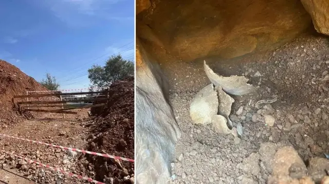 muglada su deposu calismalarinda tarihi eserler bulundu alan koruma altina alindi 9ThwQ6sd