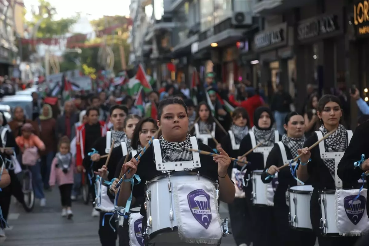 samsunda gazze icin yuruyus aAnr21kC