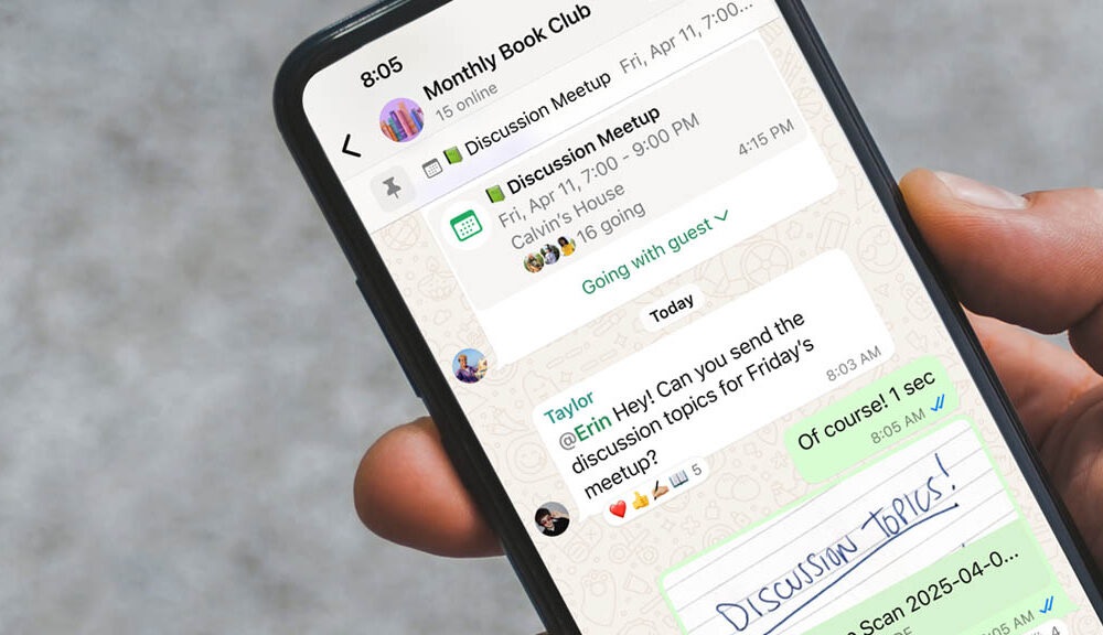whatsapp gruplar icin gelismis bahset ozelligini test ediyor n738r3DR.jpg